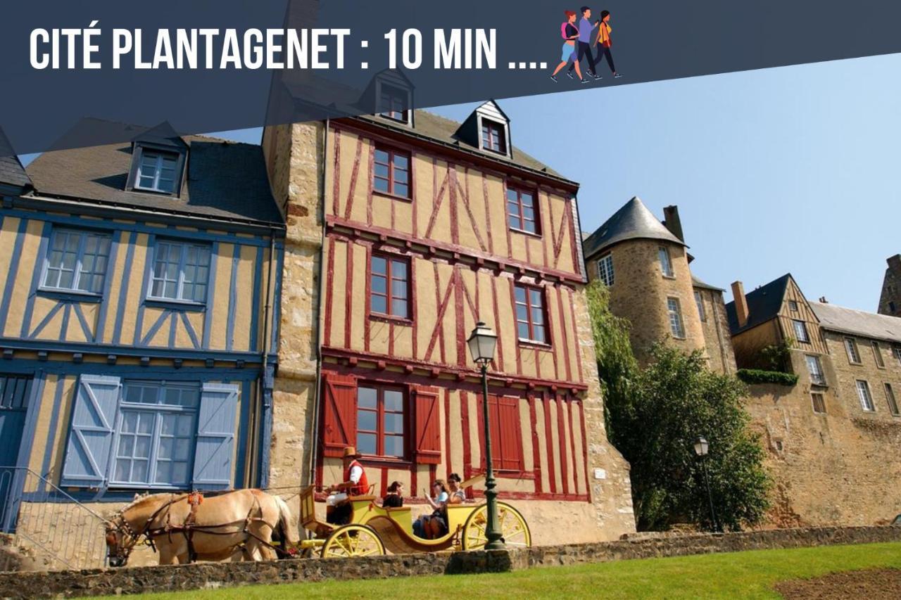 Sweet Nina Jazz Appartement Pour 5 Voyageurs, Situe A La Place De La Republique, Avec Parking Et Lit Queen Size Le Mans Exterior foto